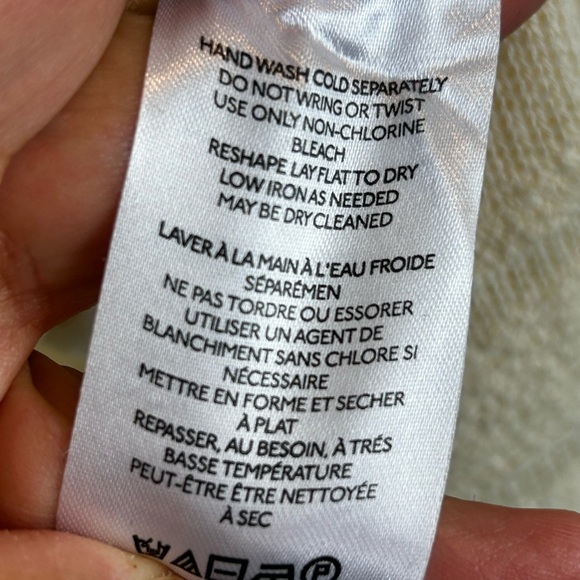 Pilcro by Anthropologie oversized sweater tunic in ivory - Picture 11 of 15